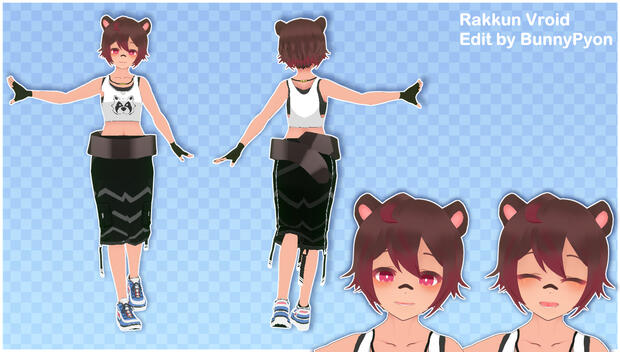 Rakkun (Clothes provided by her)